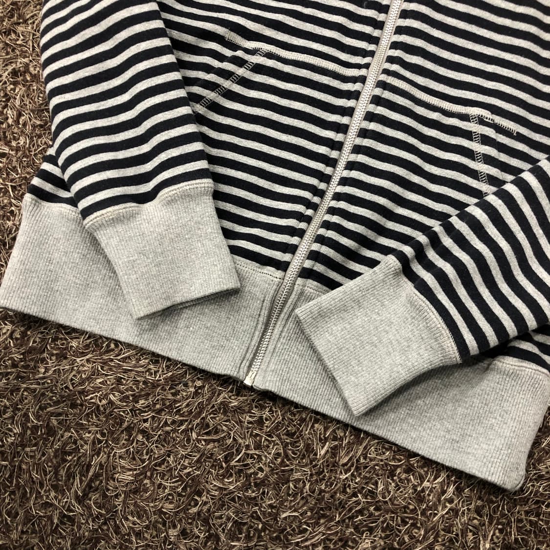 XL 나이키 스트라이프 후드집업 상품이미지3