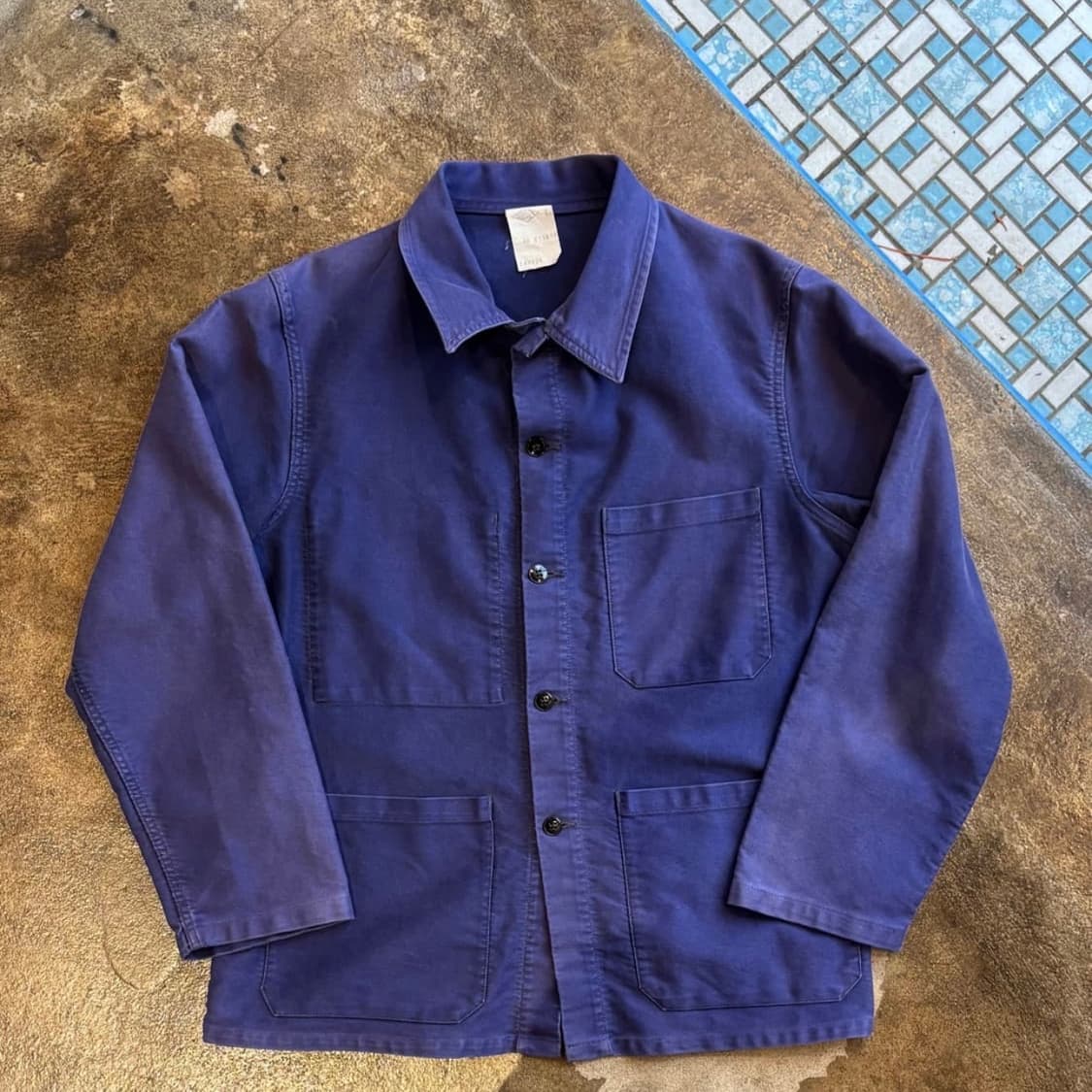 [L-XL] 빈티지 단톤 프렌치 워크자켓 상품이미지1