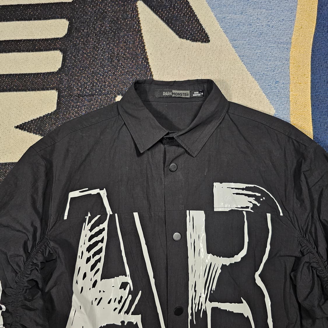 DARK MONSTER 셔링 셔츠 M 상품이미지2