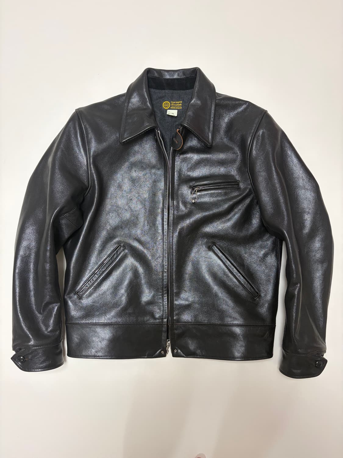 브론슨 말가죽 코삭 자켓(40사이즈) lot381 상품이미지2