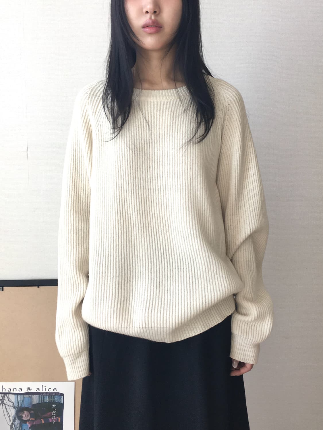 빈티지 베이직 울 니트 상품이미지2