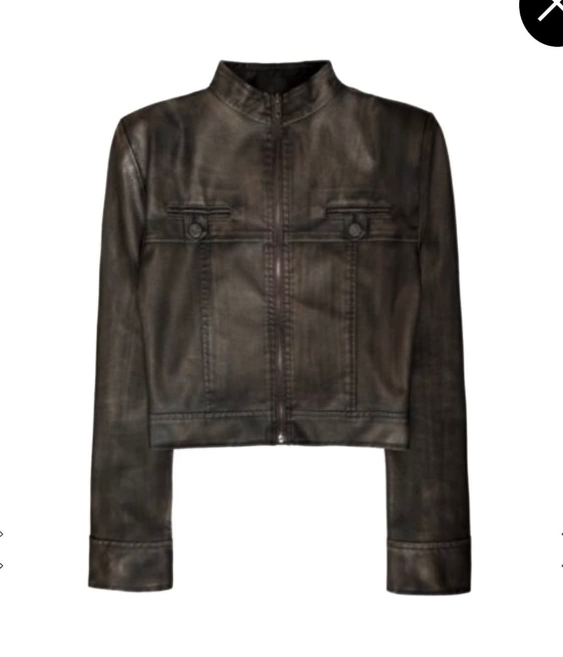 보헴서 보헤미안서울 워시드 빈티지 레더자켓 브라운  상품이미지1