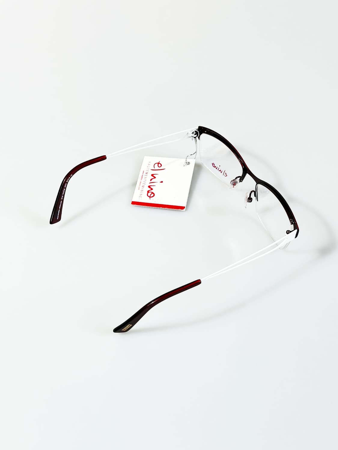 스페인제 EL NINO 반무테 메탈 캣아이 빈티지 안경 상품이미지4