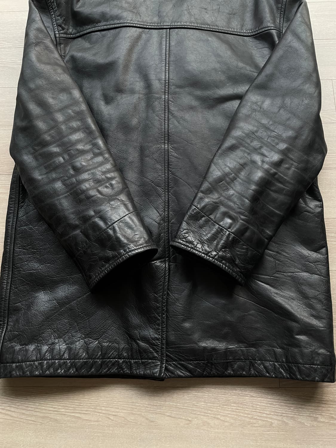 90s 올드갭 레더 카코트 gap carcoat 상품이미지9