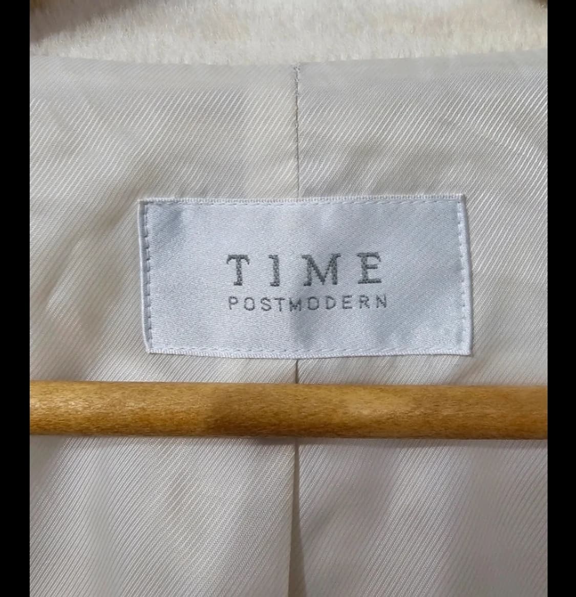 타임 TIME 아이보리 코트 ~55반 상품이미지7