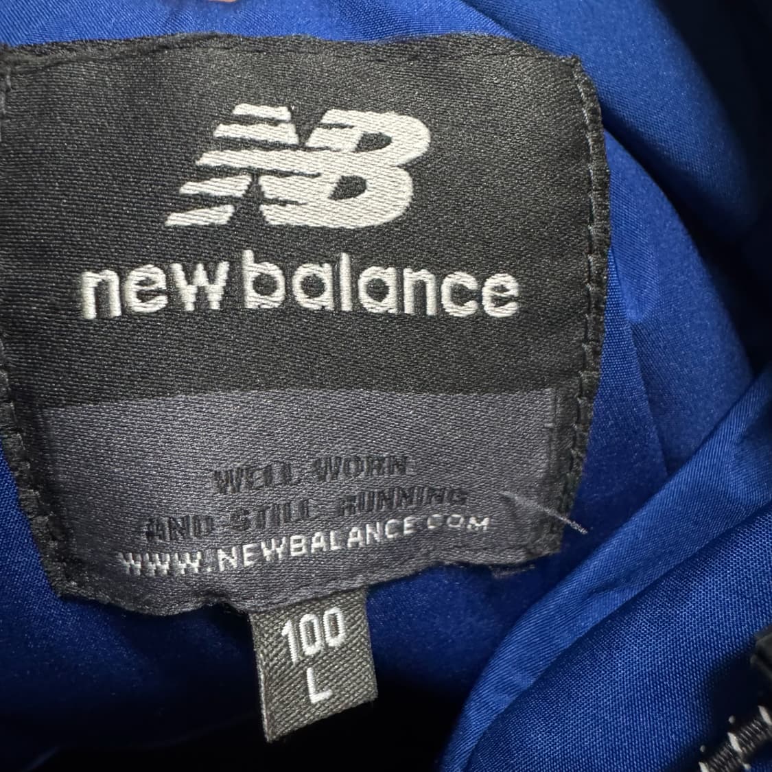 뉴발란스 남성 다운 후드 롱패딩 L/100  상품이미지5