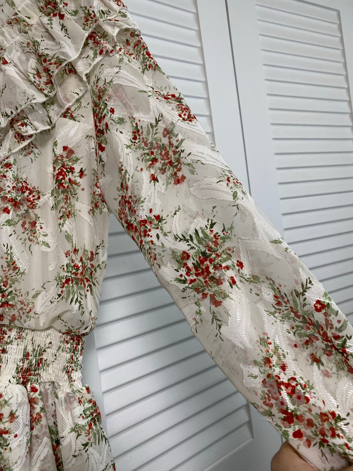 에고이스트 플라워 원피스 시스루 레이스 상품이미지4