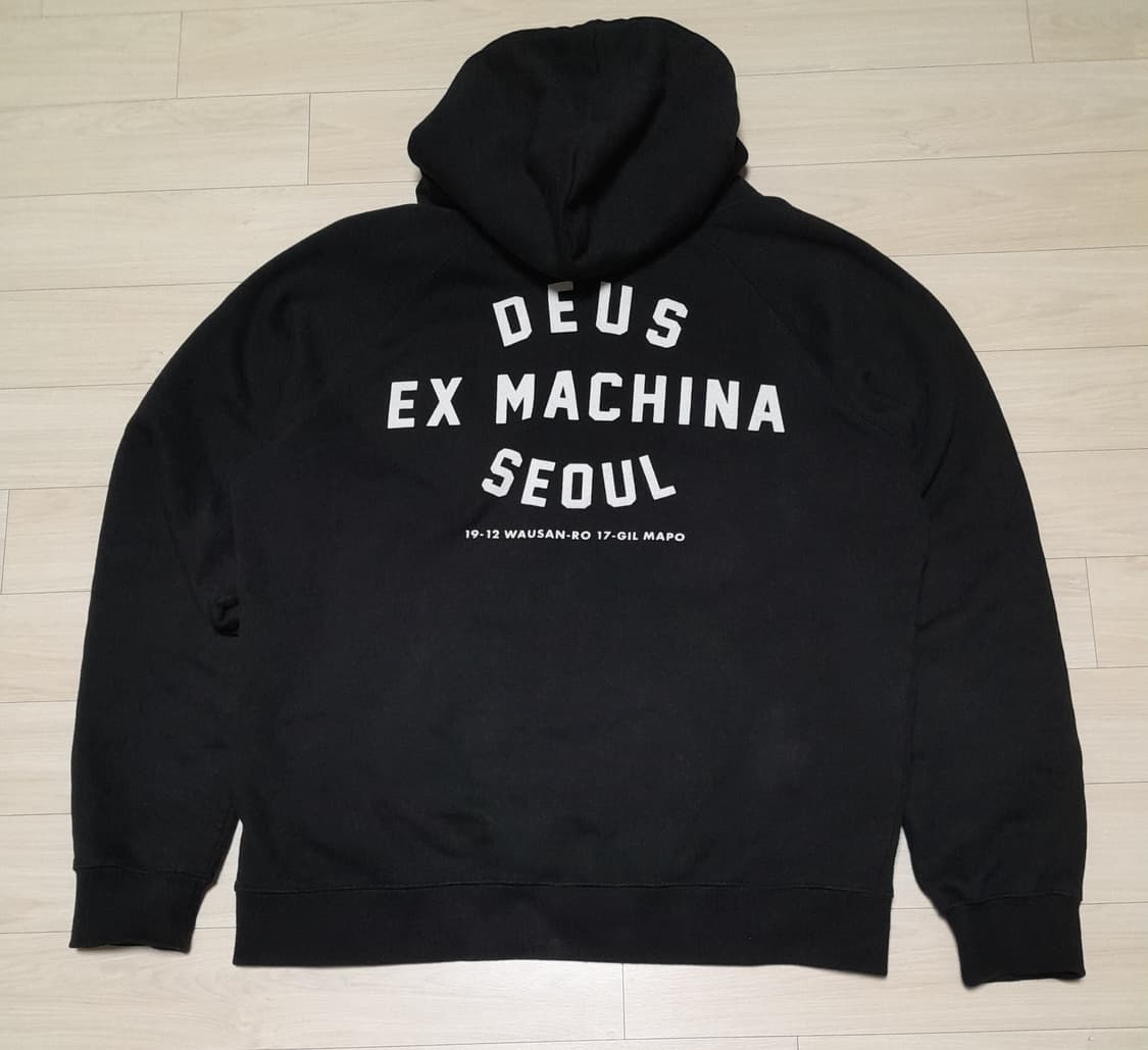 💥데우스 엑스마키나 서울 후드 블랙 (XL) 
 상품이미지1