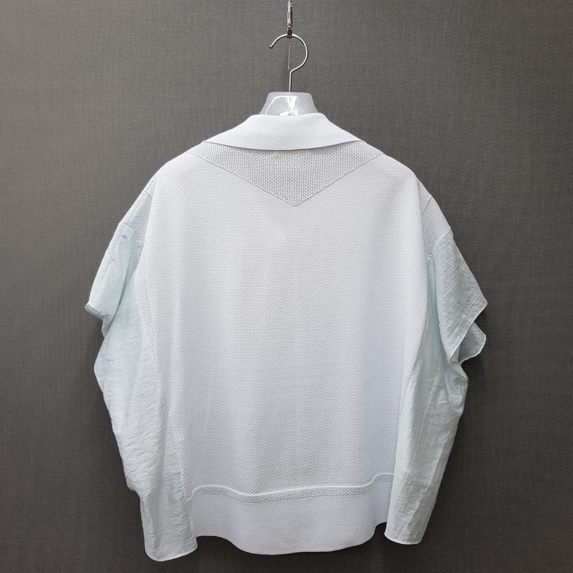 한섬 SJSJ 2024 텍스처 블록 조니 칼라 니트 F사이즈 상품이미지5