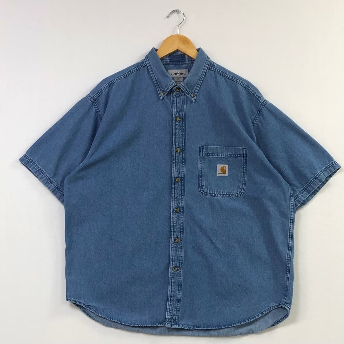 Xxl 칼하트 데님 셔츠 상품이미지2
