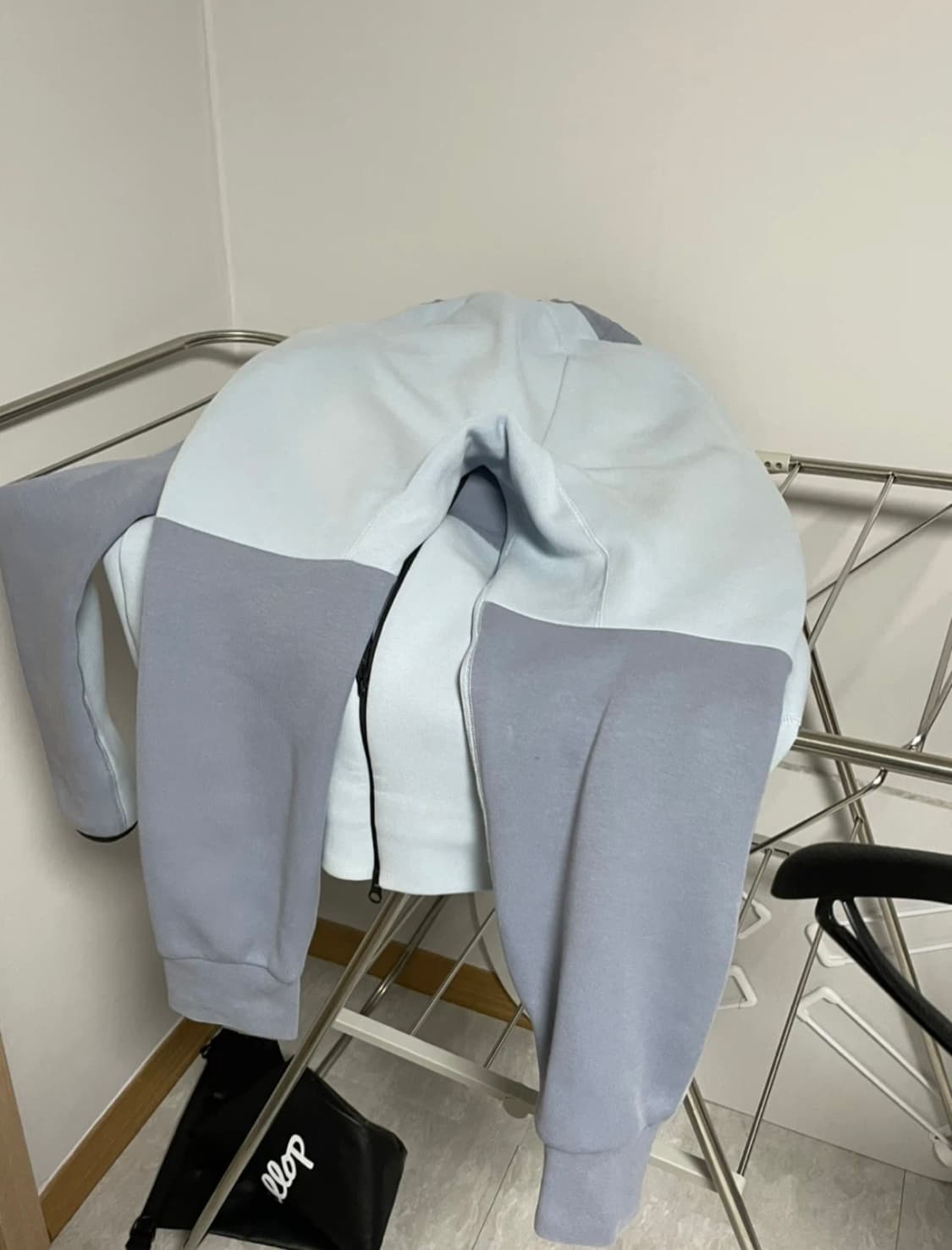 나이키 테크플리스 (테크팩) 하늘색 세트 상품이미지3