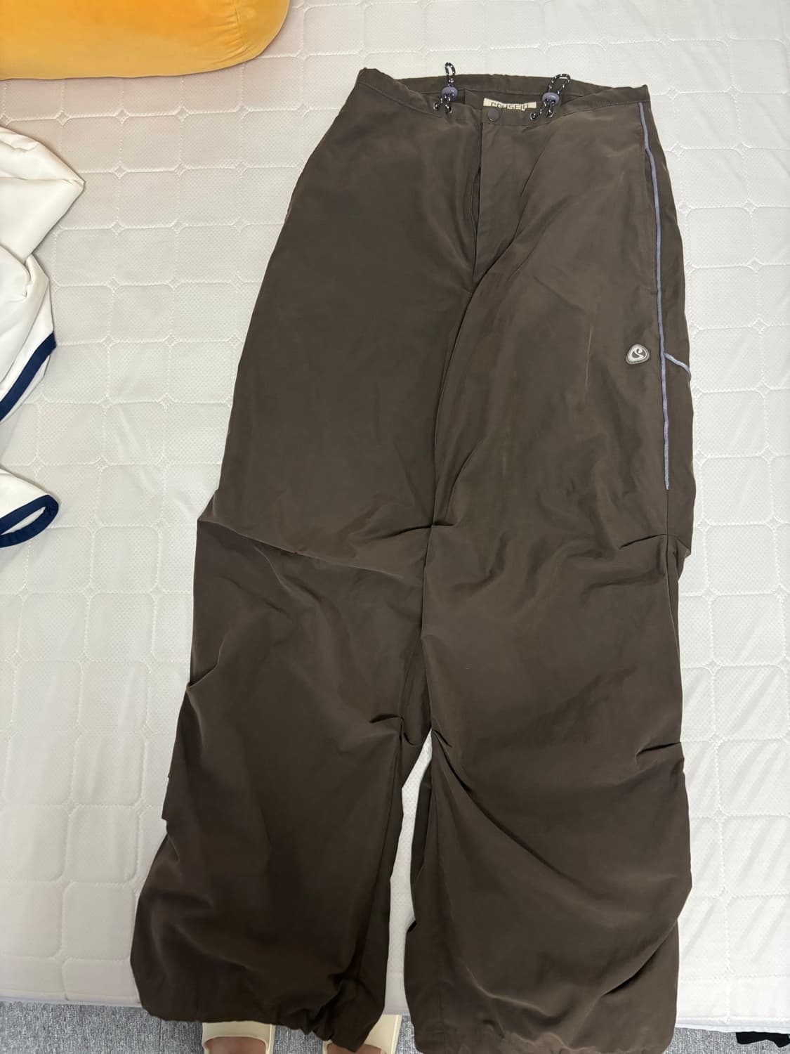 코이세이오 라인팬츠 브라운 0 상품이미지2
