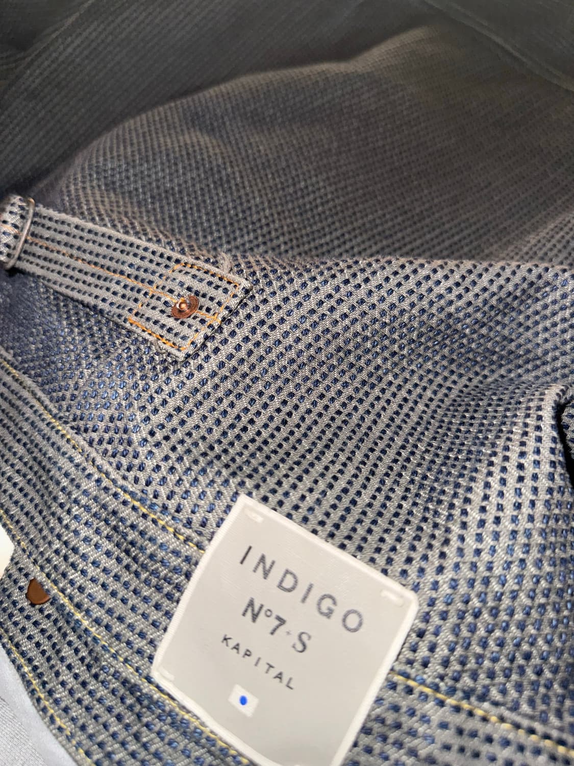 캐피탈 센츄리 데님 1세대 자켓 N7S 차콜 인디고 상품이미지1