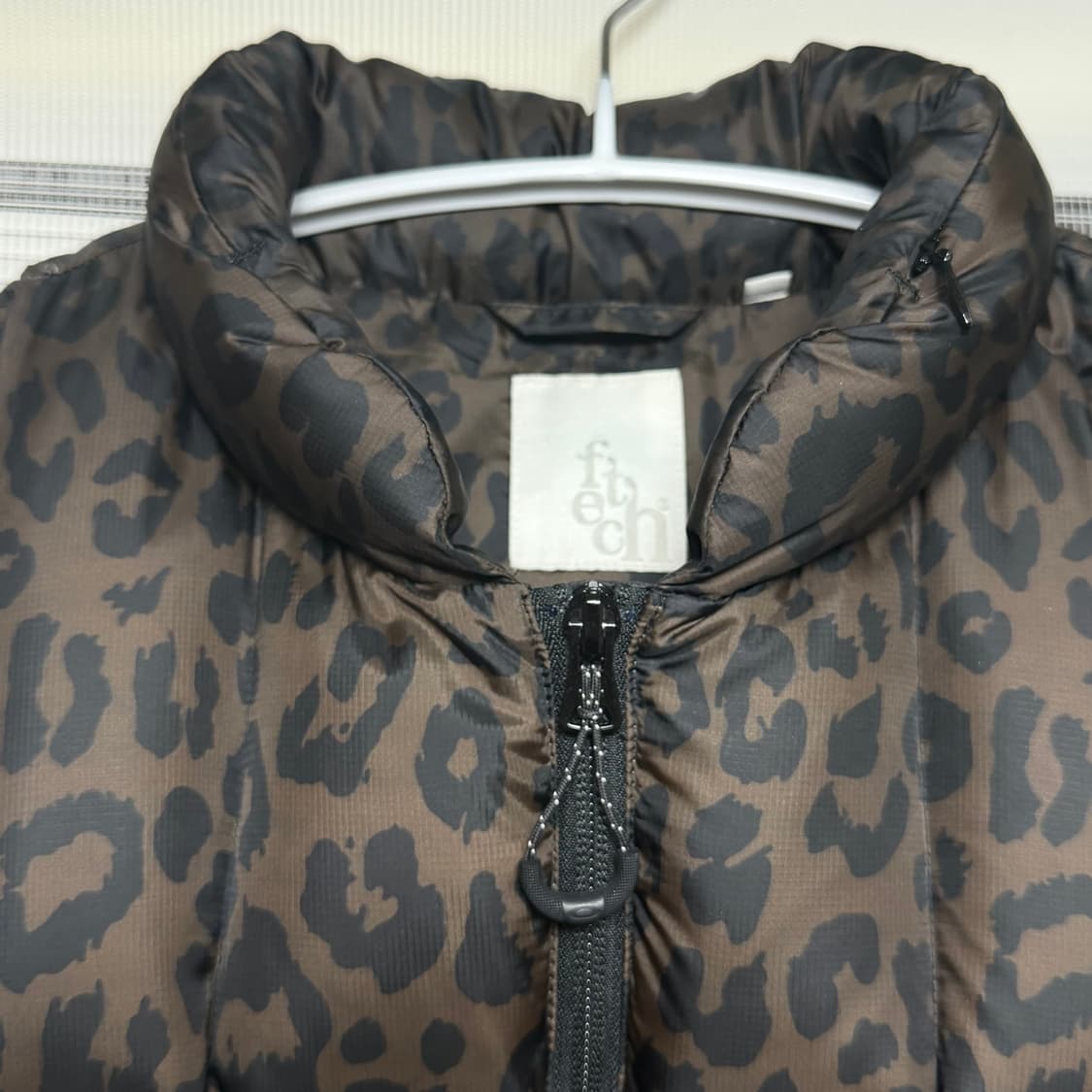 페치선데이 베스트 레오파드 카키M 상품이미지2