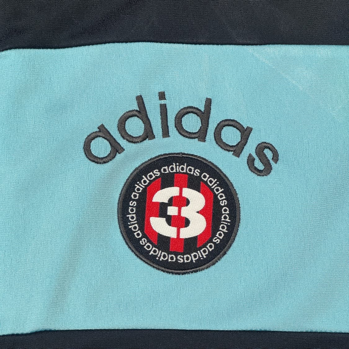 105) 아디다스 패치로고 삼선 져지 트랙탑 집업 상품이미지4