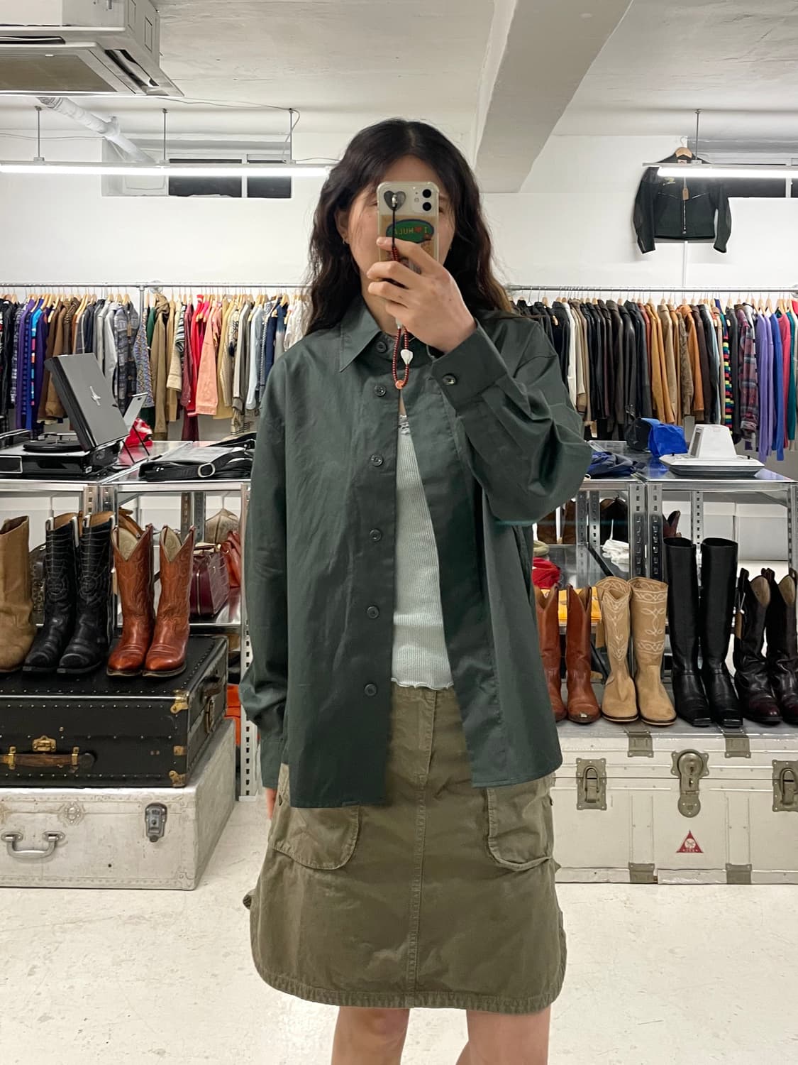 UNIQLO U minimal shirt jacket 상품이미지1