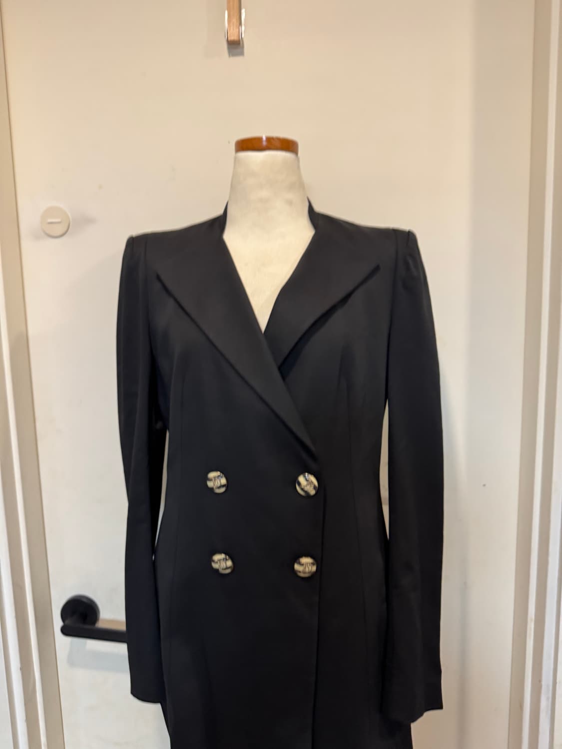 타임 블랙 더블 자켓 상품이미지4