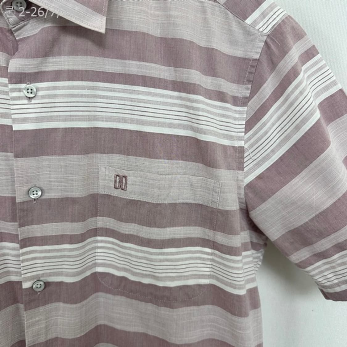 닥스 남자 반팔셔츠/남방 면 105 상품이미지3