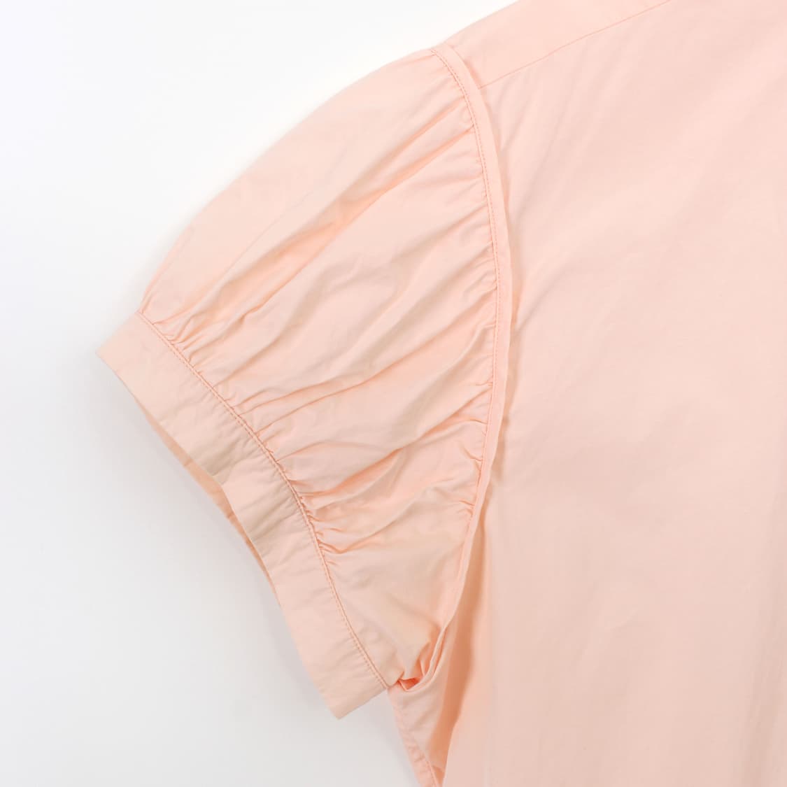 질샌더 Jilsander 빈티지 핑크 퍼프 프릴 블라우스 상품이미지3