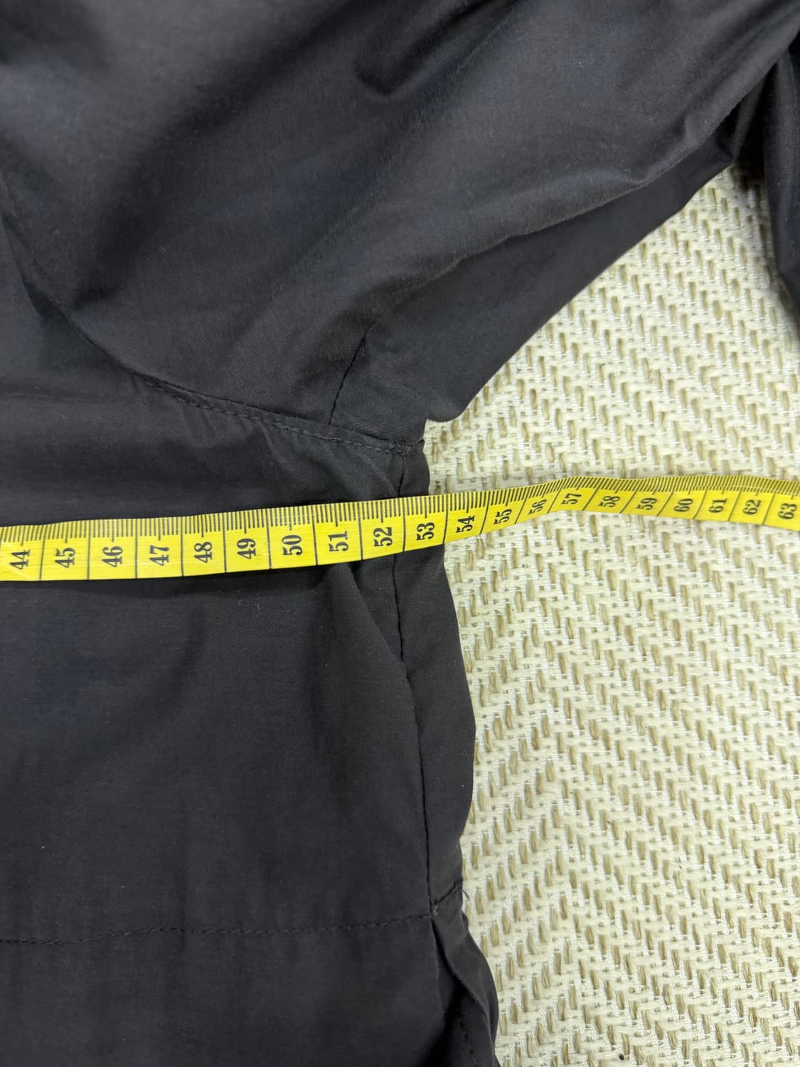 정품) MINE 마인 한섬 블랙 자켓 코트 82 상품이미지9