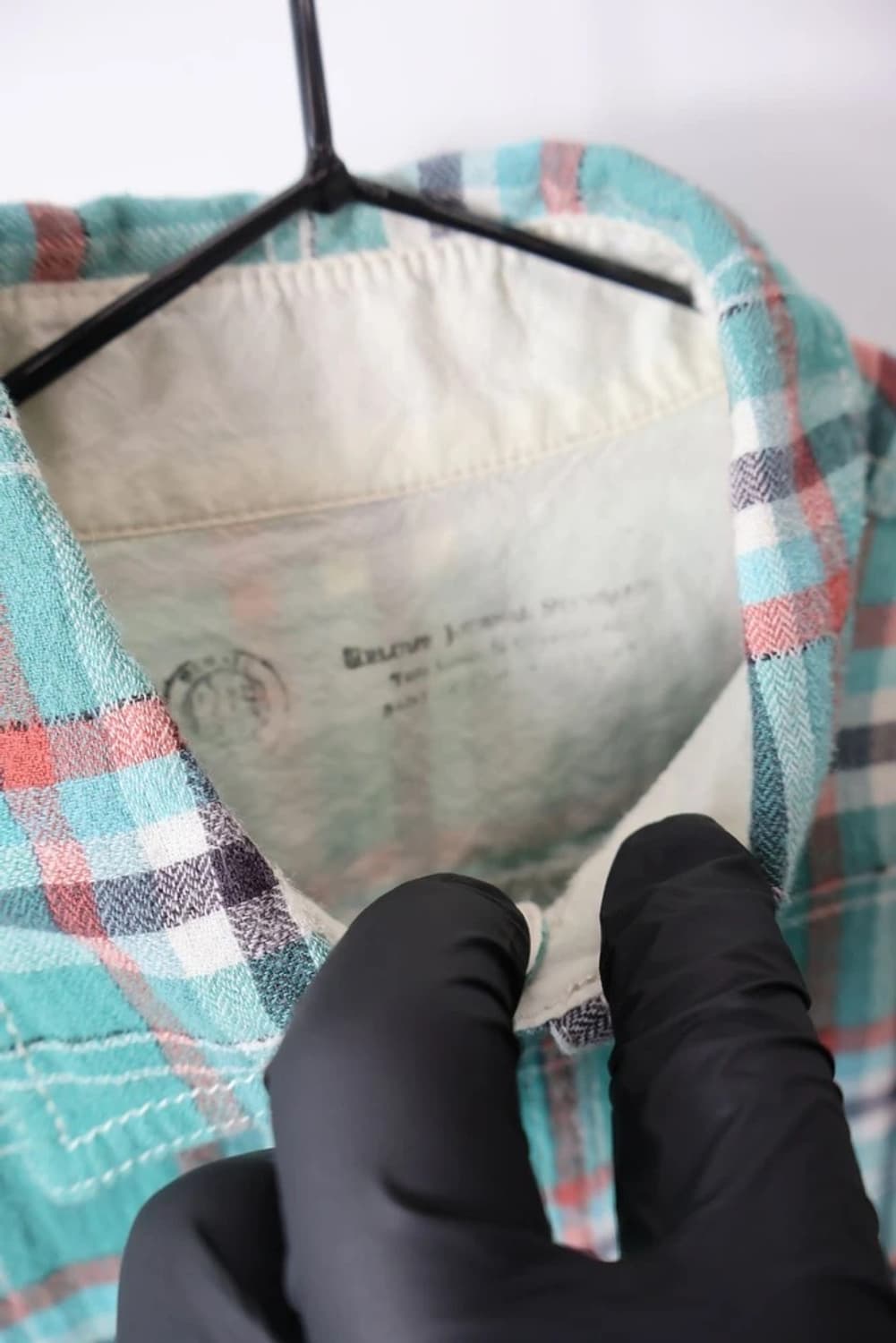 Journal Standard Mint Plaid Shirt 상품이미지5