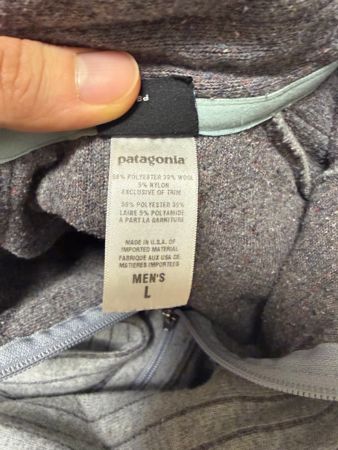 파타고니아 스트라이프 집업 상품이미지8