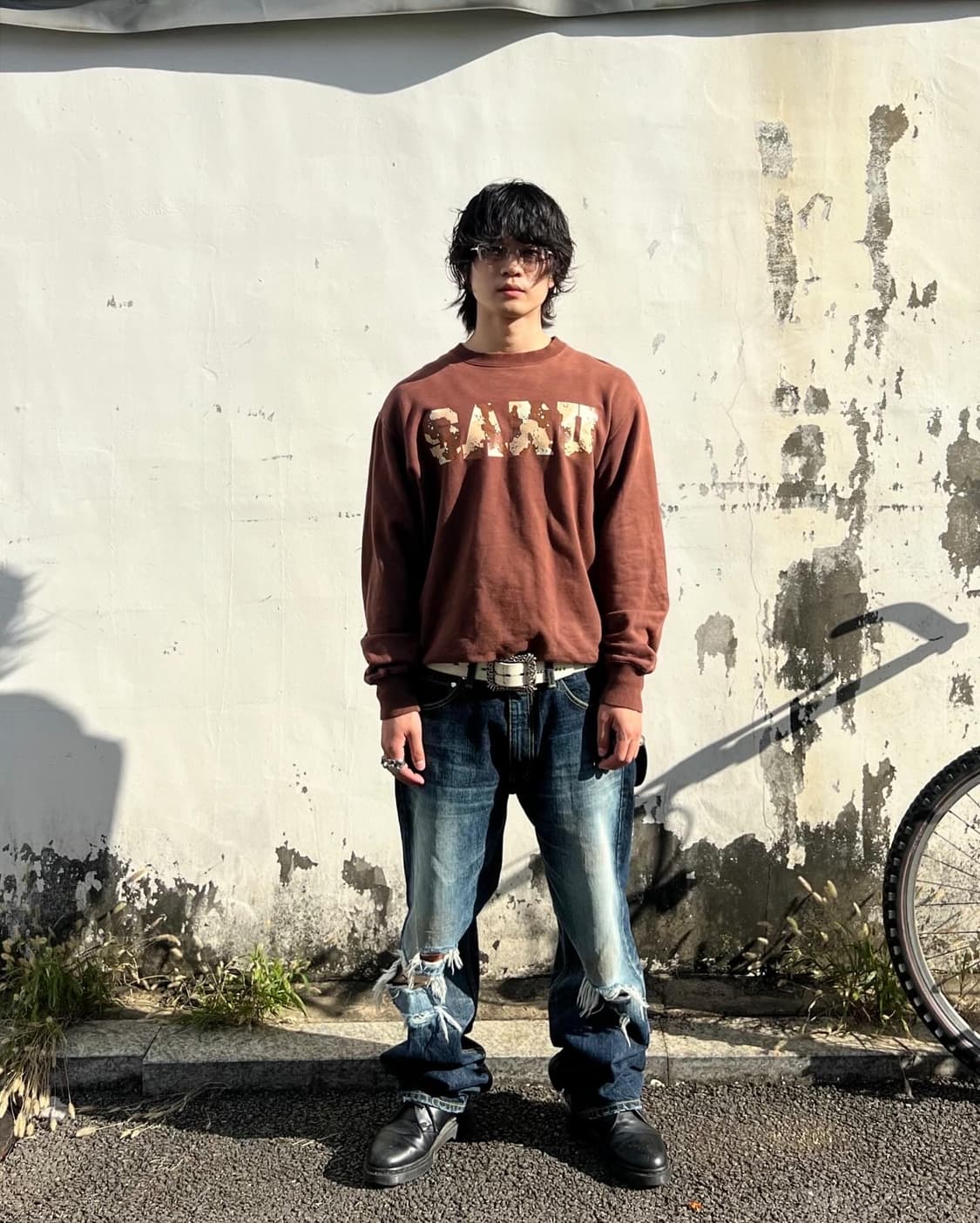 Santastic! saru skull sweatshirt 상품이미지1