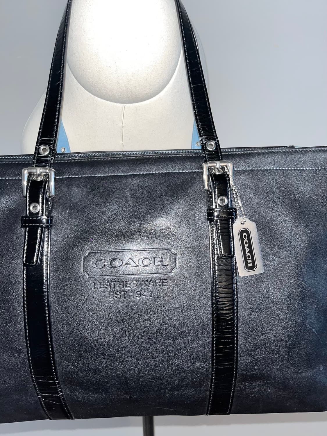 COACH Allblack Shoulder bag 상품이미지5