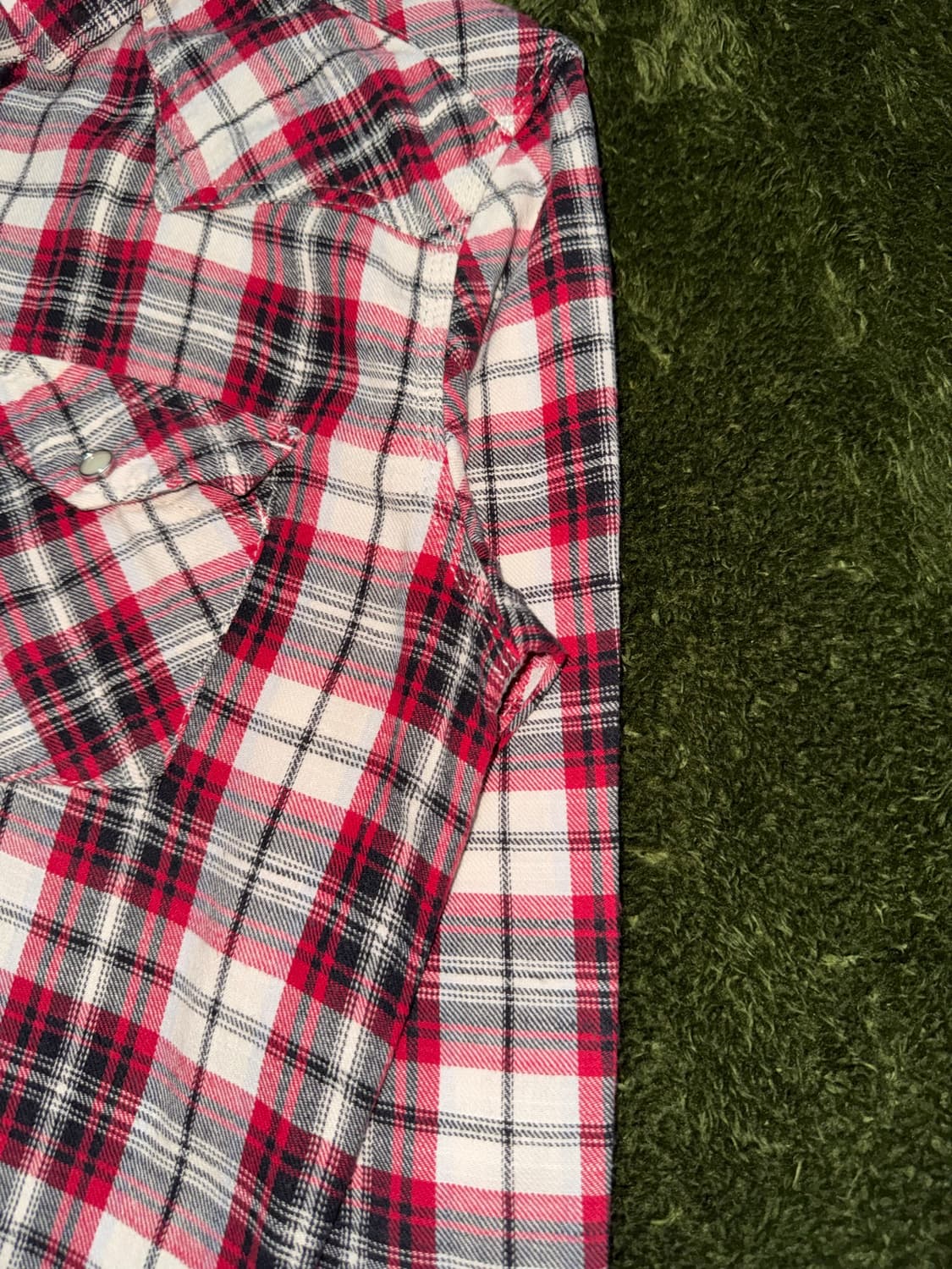 [L] Dickies 디키즈 펄 스냅 웨스턴 체크 셔츠 상품이미지5
