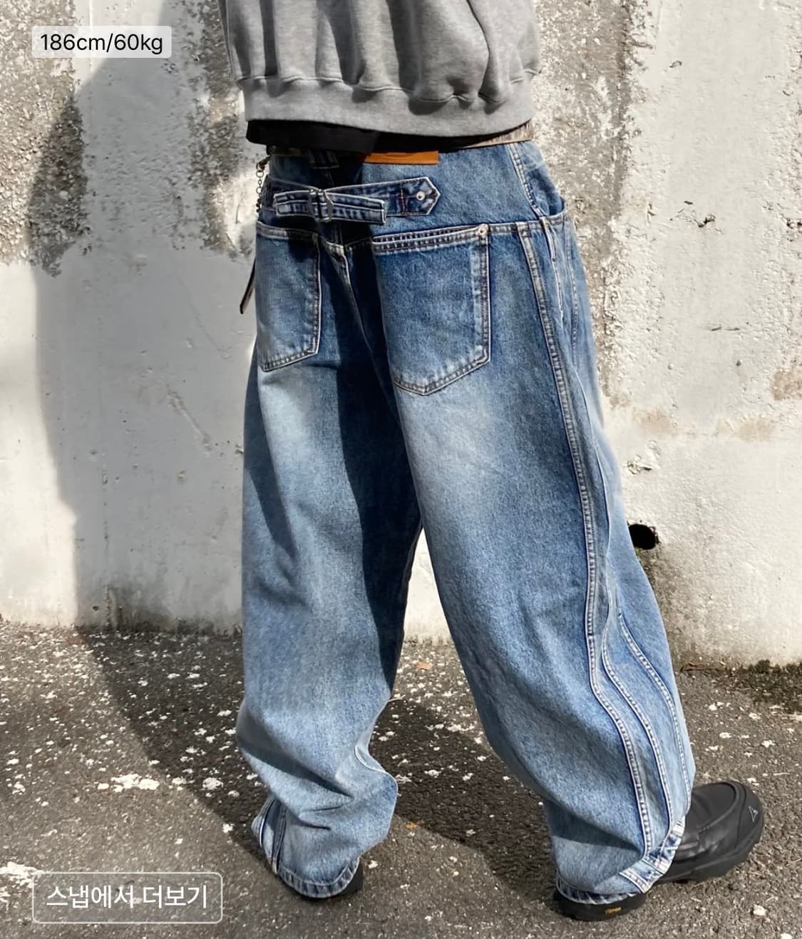 노운 커브드 데님 상품이미지4