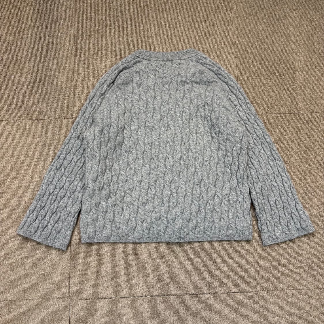 Arket 아르켓 우먼스 캐시미어 울 케이블니트 상품이미지5