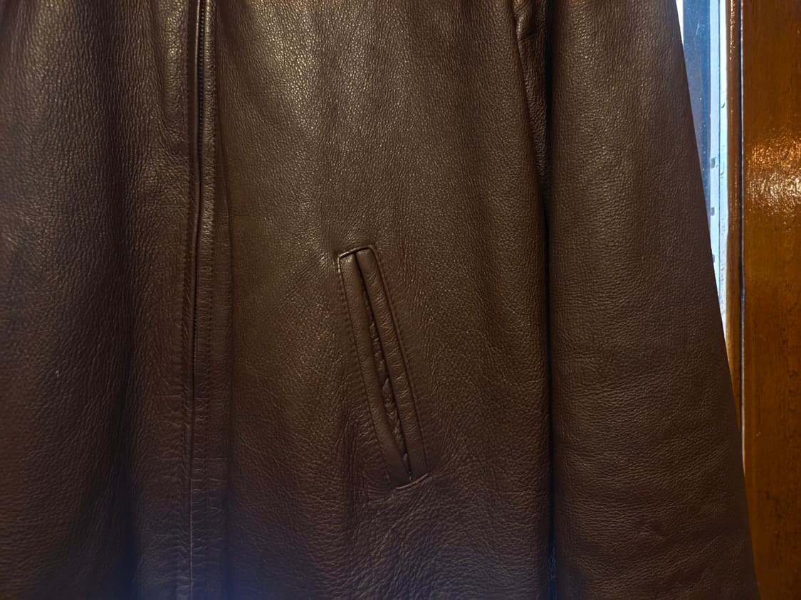 COLEBROOK&CO 그레인레더 싱글라이더자켓 상품이미지8