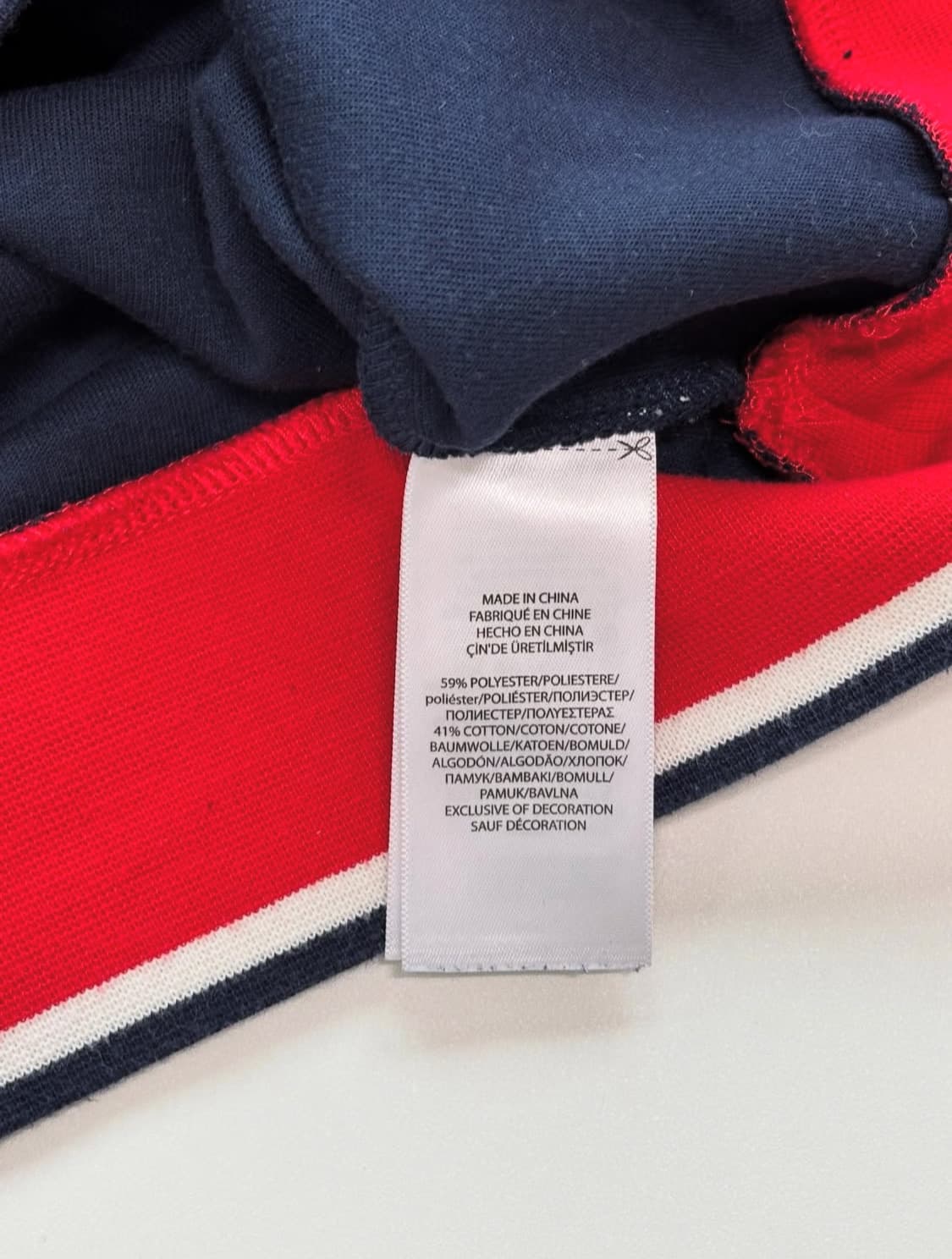 Polo by RalphLauren 폴로 보이즈 네이비 빅로고 맨투 맨 상품이미지5