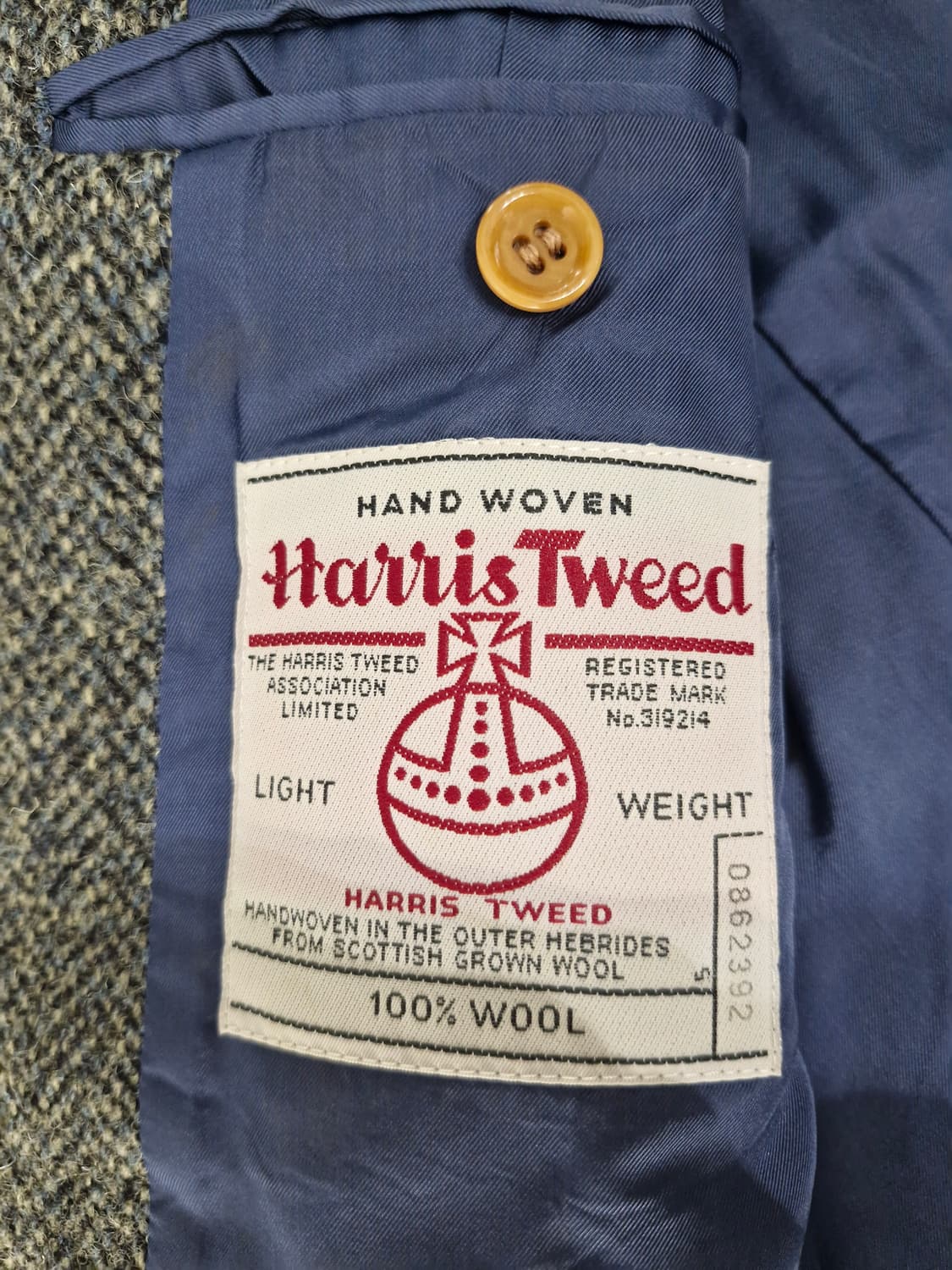 PEYTON PLACE 페이튼 플레이스 포 맨 해리스 트위드 울 자켓 상품이미지6