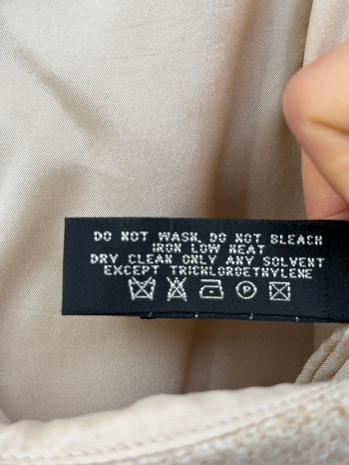 Ralph Lauren 랄프로렌 울 스커트 베이지 6 상품이미지5