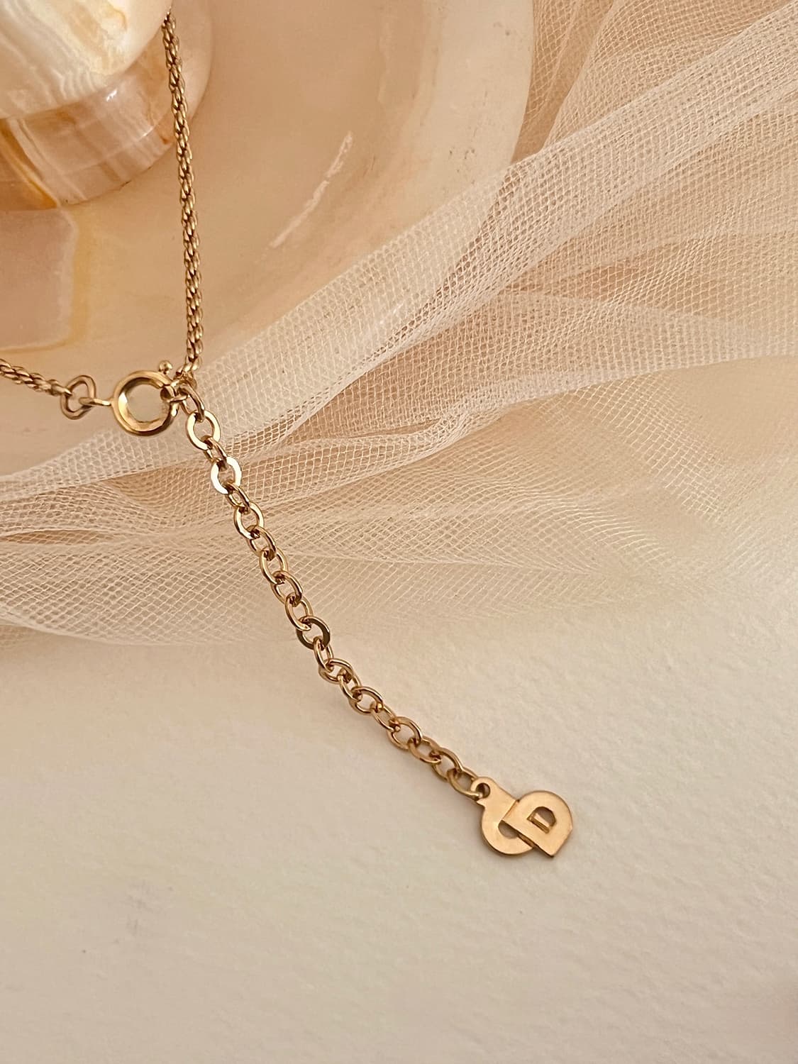 DIOR CD로고 빈티지 디올 목걸이 상품이미지7