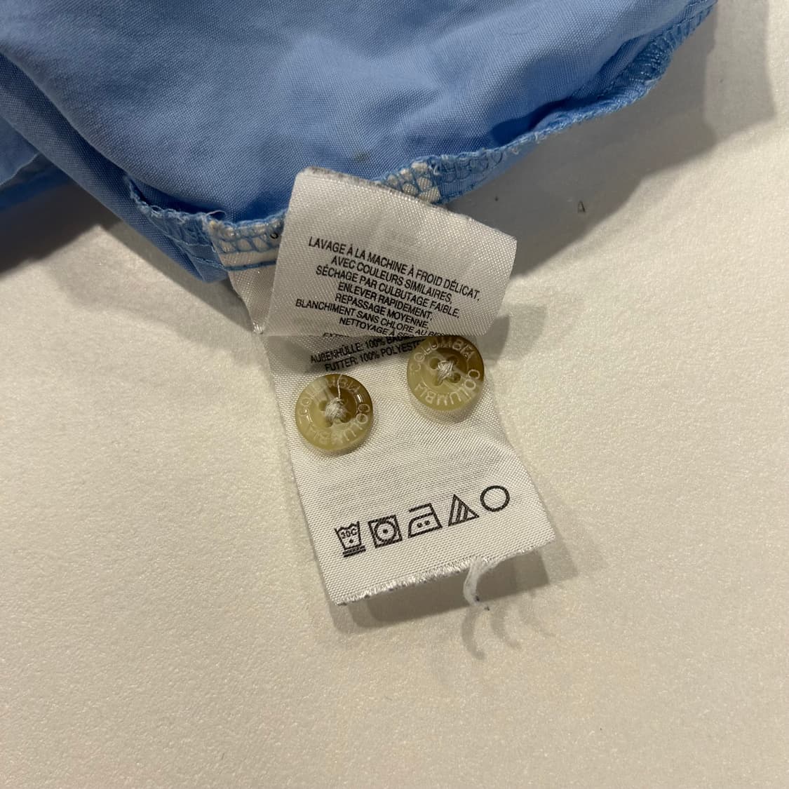 [XL] 컬럼비아 PFG 반팔 셔츠 하늘 A430 상품이미지6