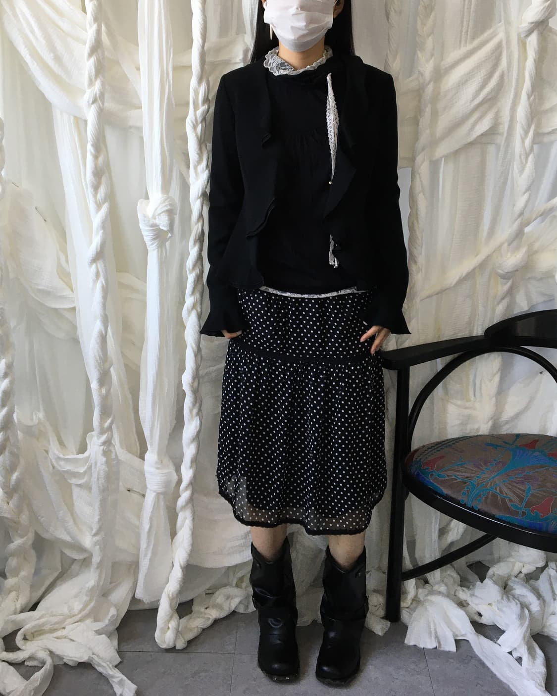 Ruffle point cardigan 상품이미지7