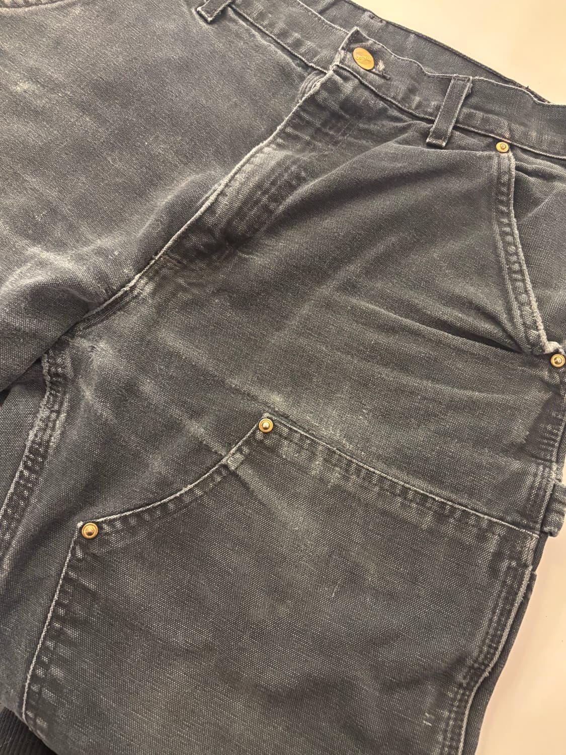 칼하트 b01 더블니 블랙 상품이미지5