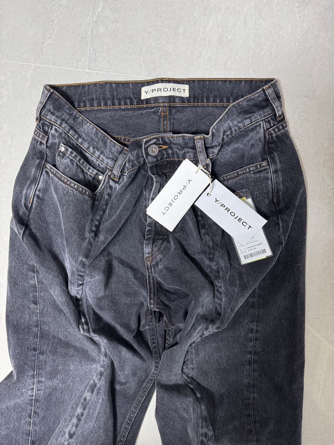 와이프로젝트 22fw 와이어진(블랙, 30) 상품이미지3