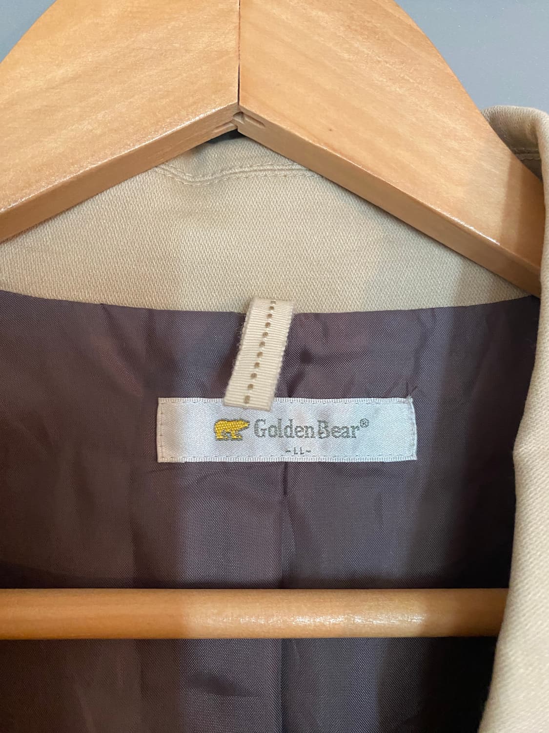 Golden bear 둥근카라 베이직 자켓 상품이미지4