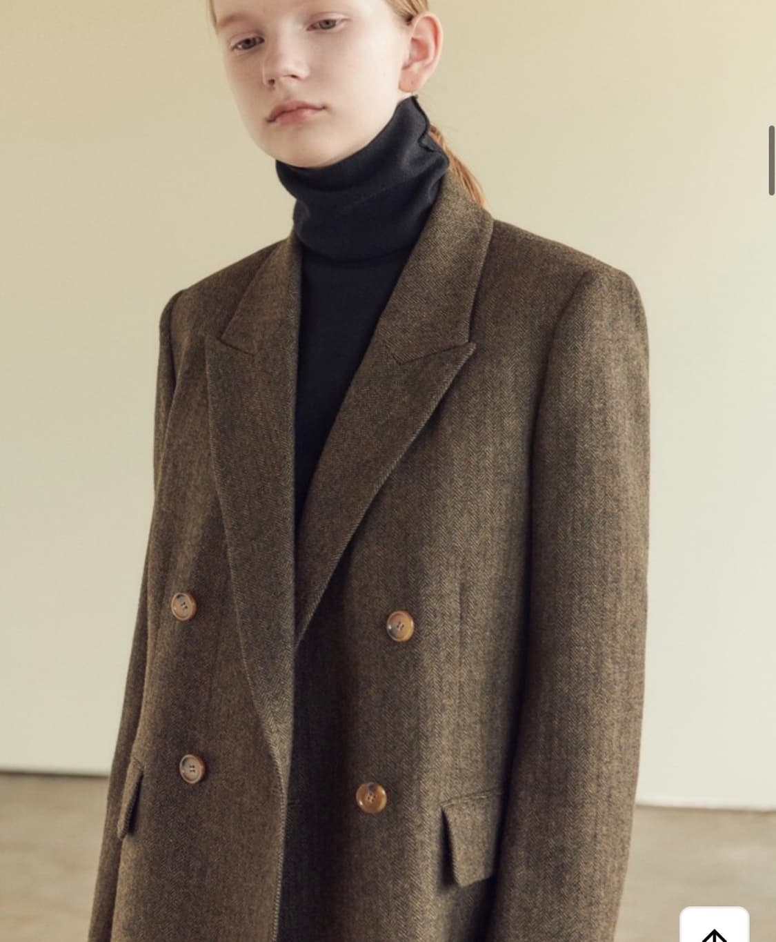 닐바이피 헤링본 더블자켓 상품이미지2