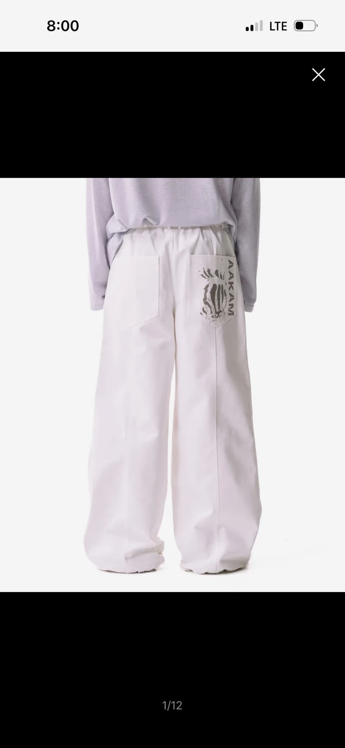 아캄 핀턱 팬츠 상품이미지1