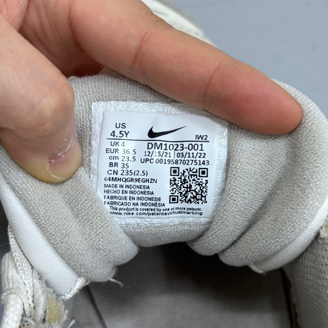 235 나이키 에어모어 업템포 트리플 0415E 상품이미지7