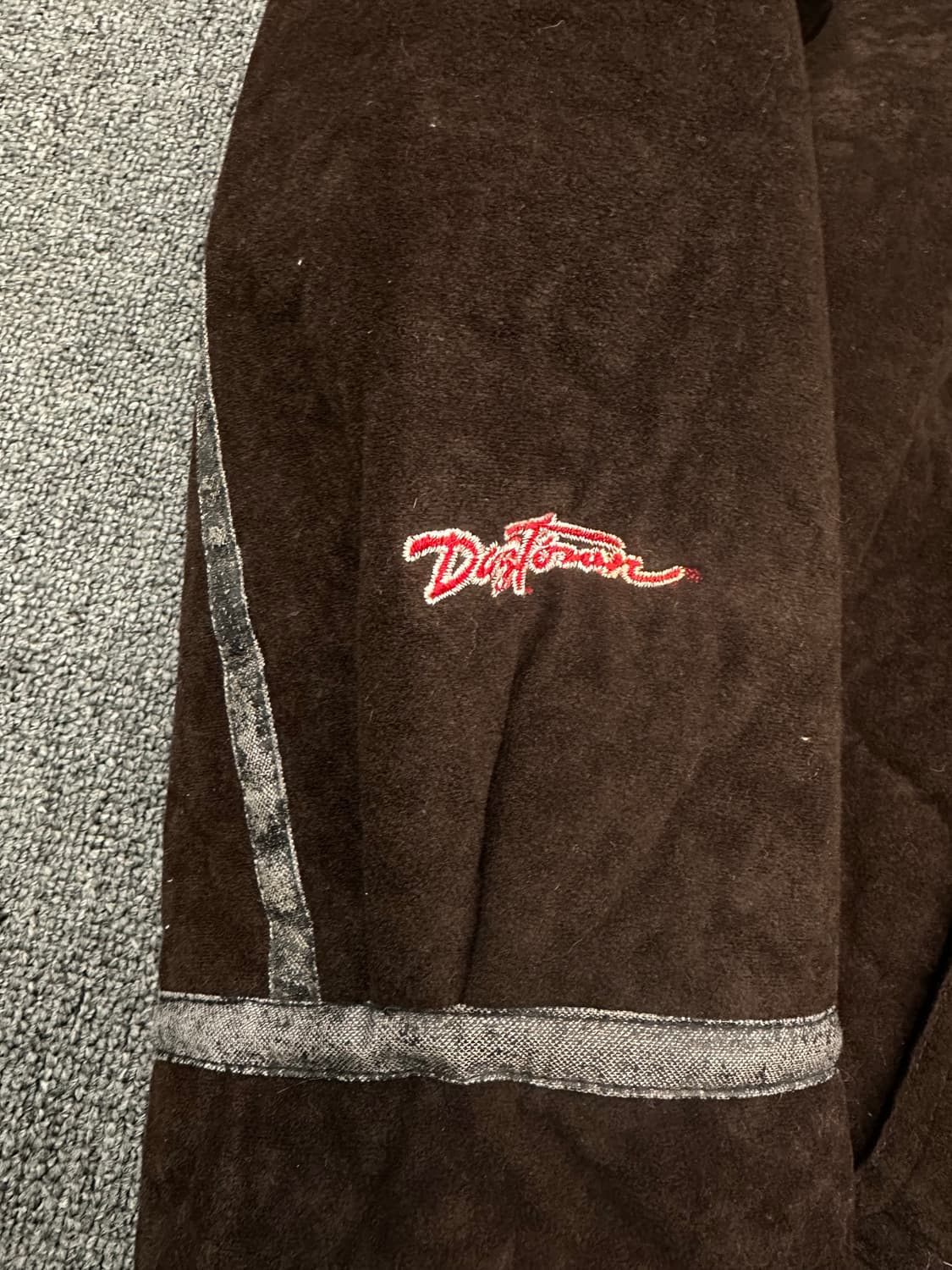 XL)도그타운 빈티지 스웨이드 브라운 무스탕 상품이미지7