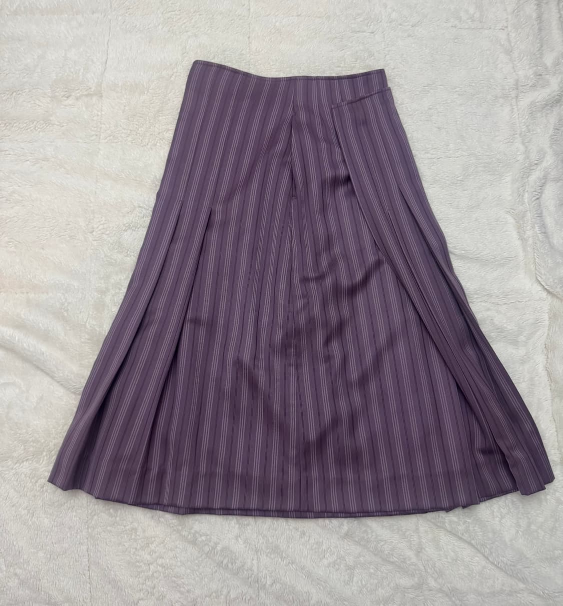 체리퀴리 플리츠 롱 스커트 상품이미지1