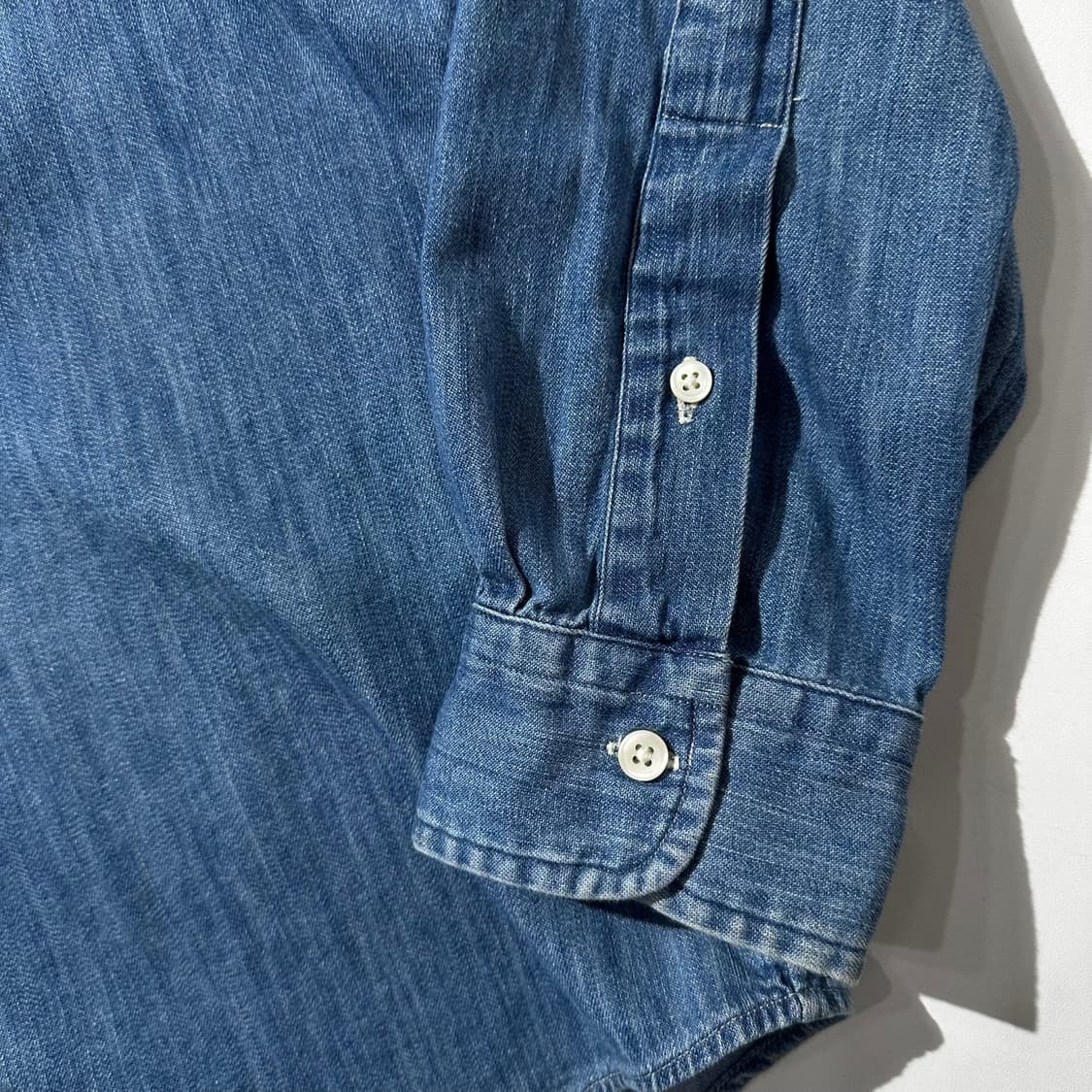 폴로 랄프로렌 샴브레이 데님 클래식핏 셔츠 (신형QR) 상품이미지6