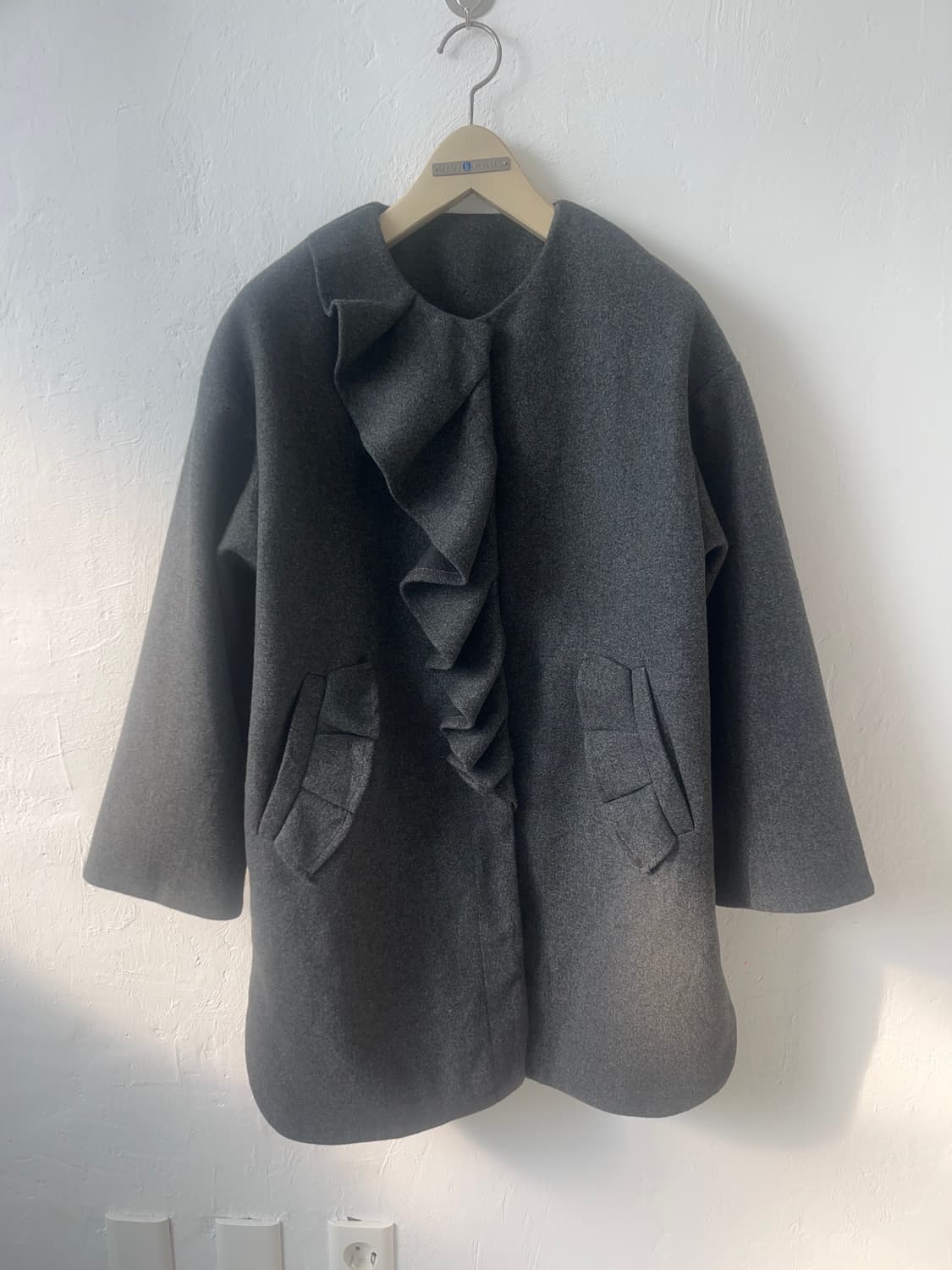 masami satomi 프릴 코트 상품이미지2