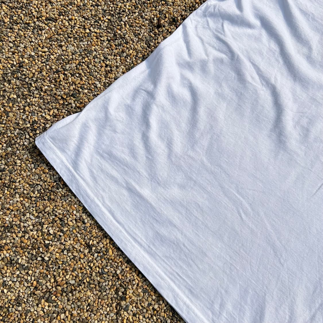 꼼데가르송(comme des garcons) 화이트 로고 반팔티 상품이미지3