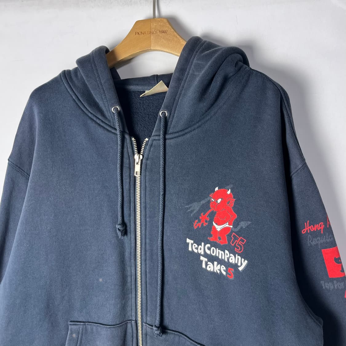 [TED COMPANY] 테드컴퍼니 테드맨 프린팅 후드집업 상품이미지3